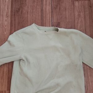 Men's Light Green Sweater